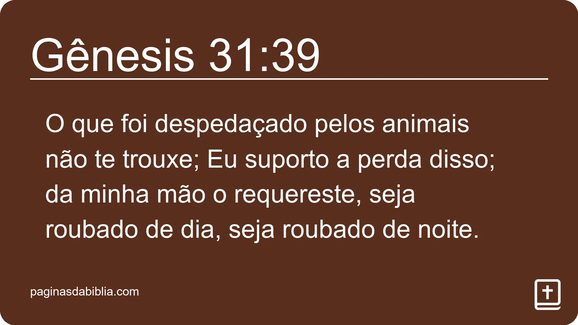 Gênesis 31:39