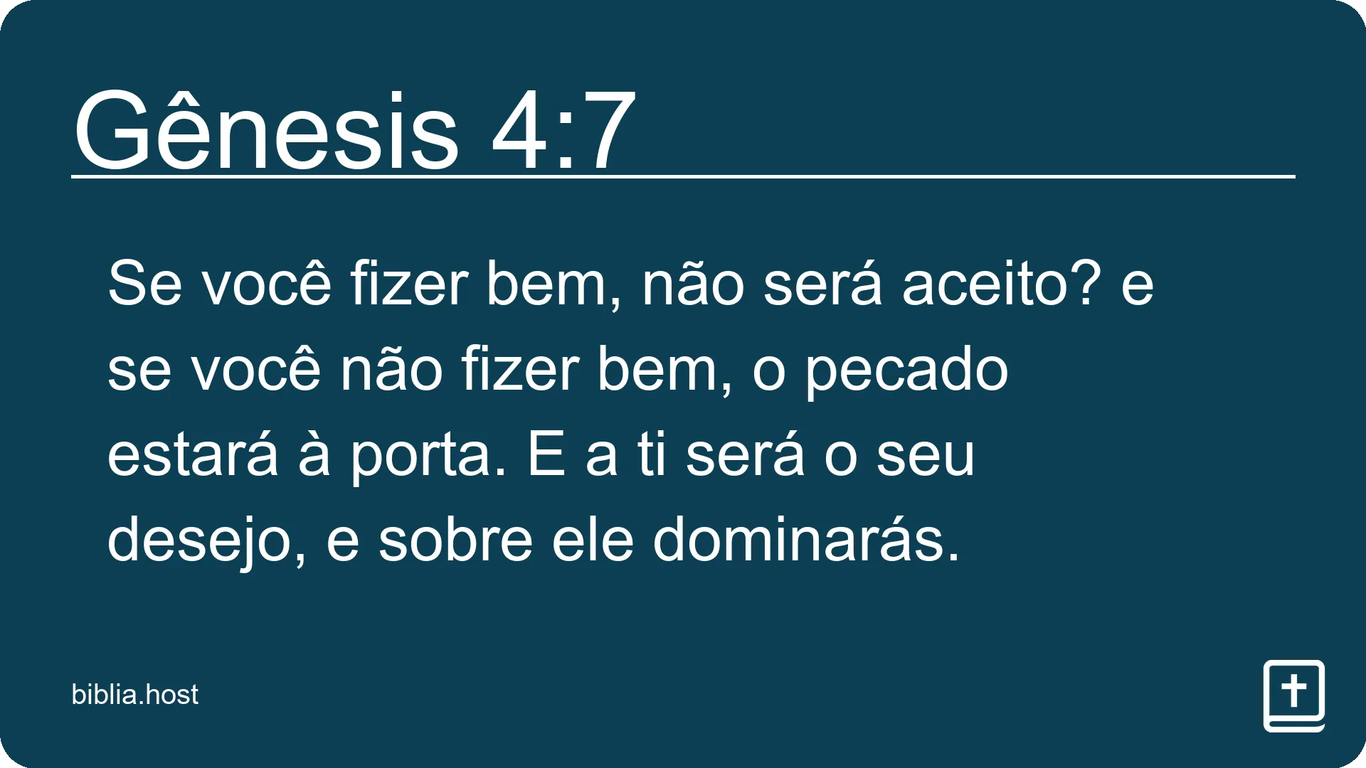 Gênesis 4:7