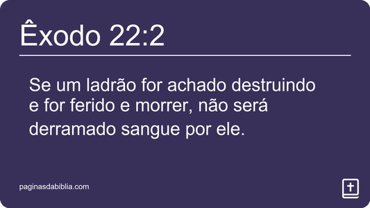 Êxodo 22:2