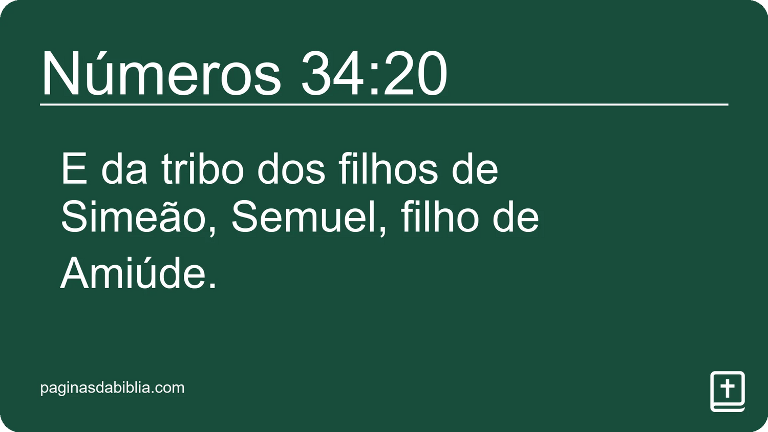 Números 34:20