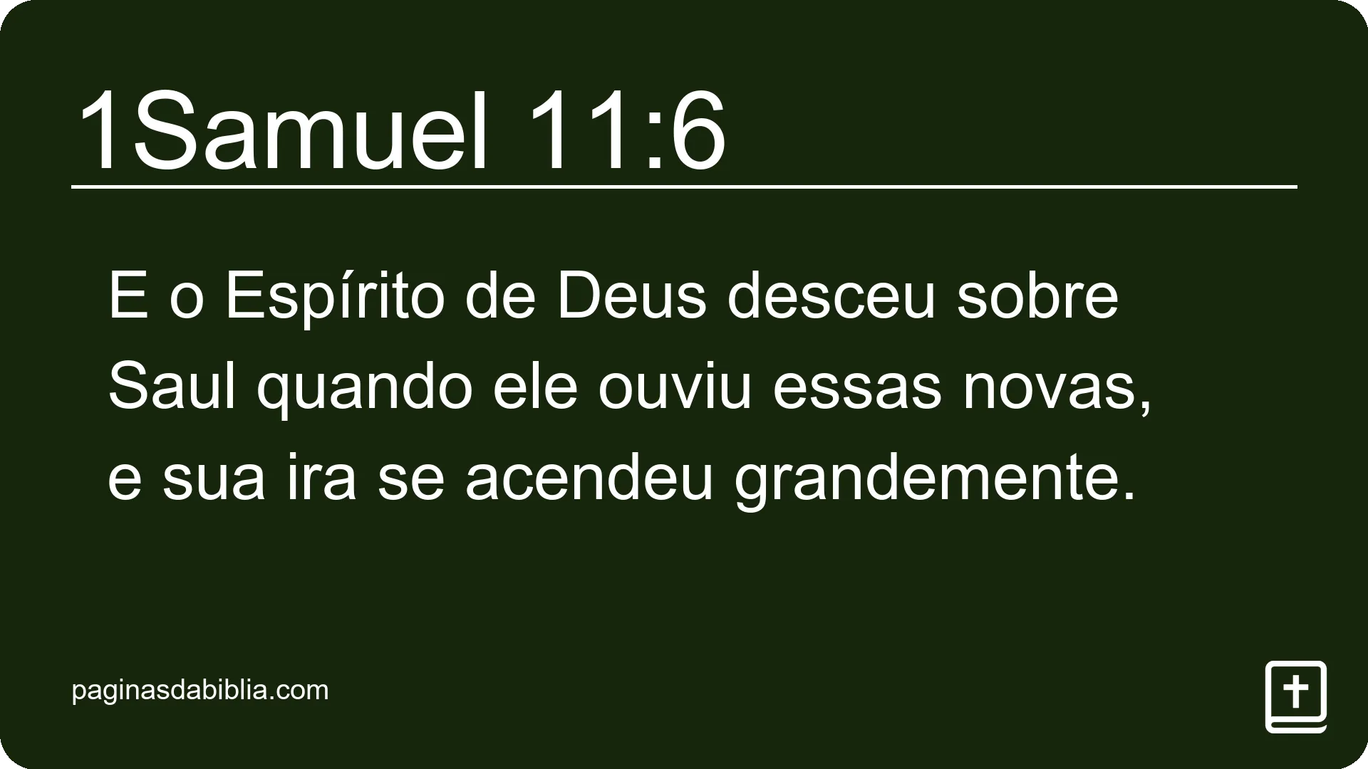 1Samuel 11:6