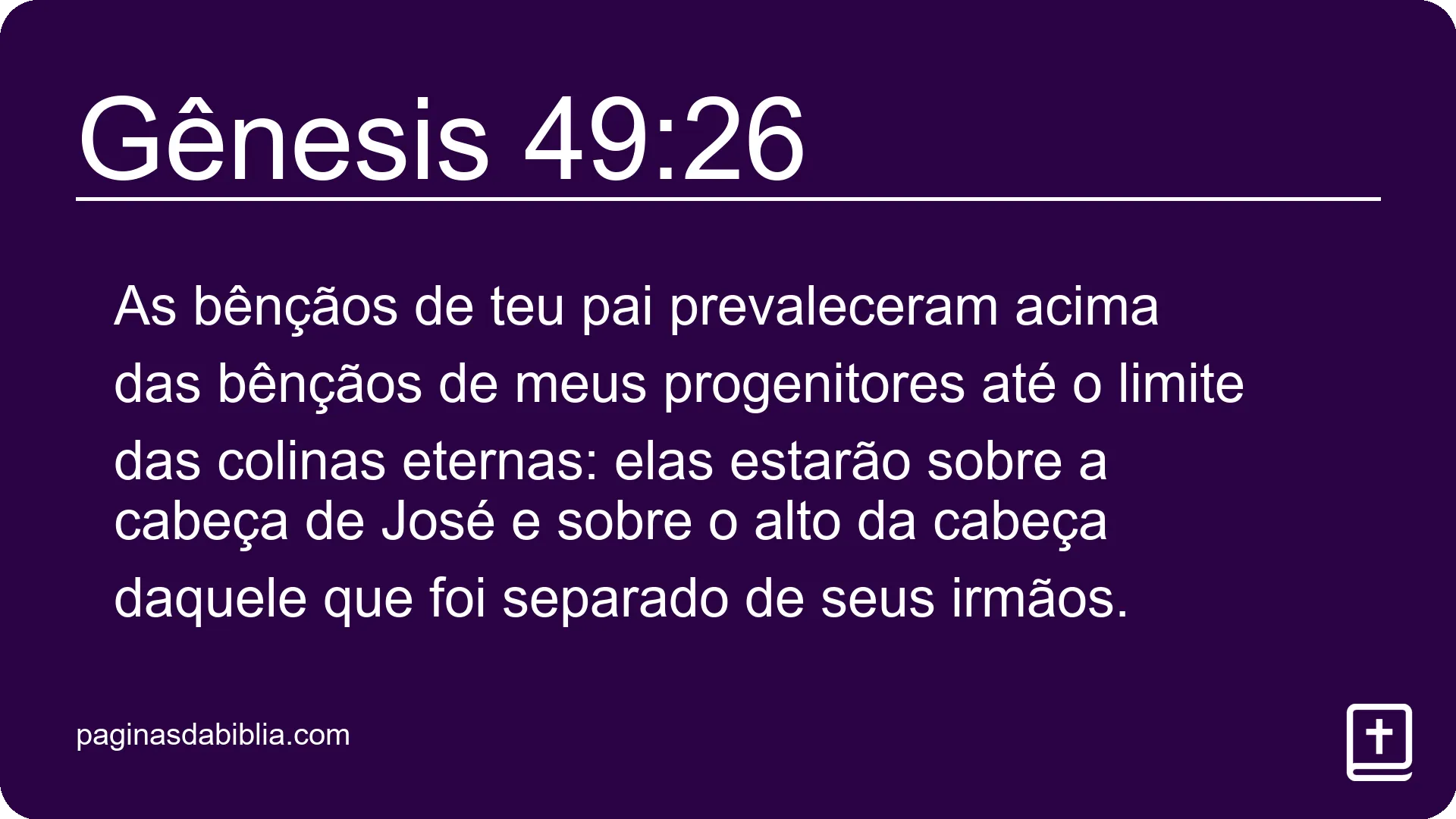 Gênesis 49:26