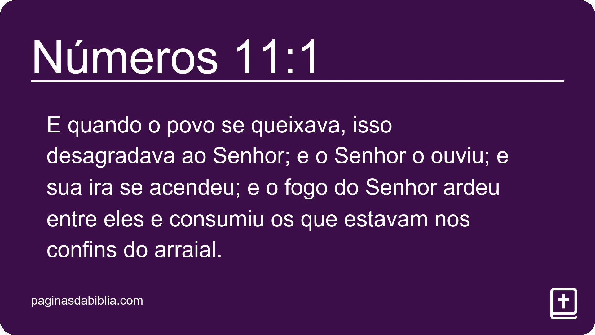 Números 11:1