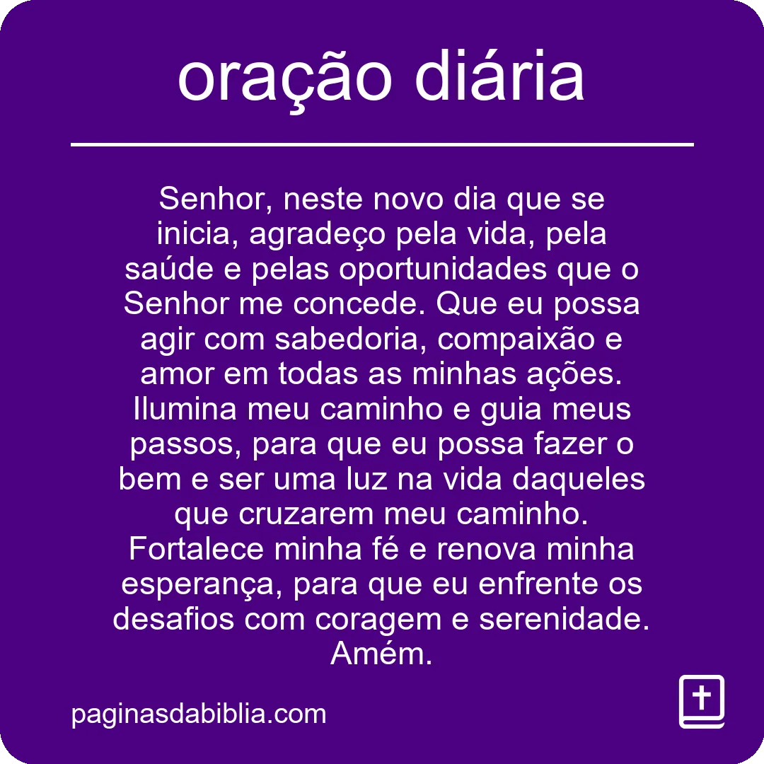 Descubra o Poder da Oração Diária: Transformação Espiritual.