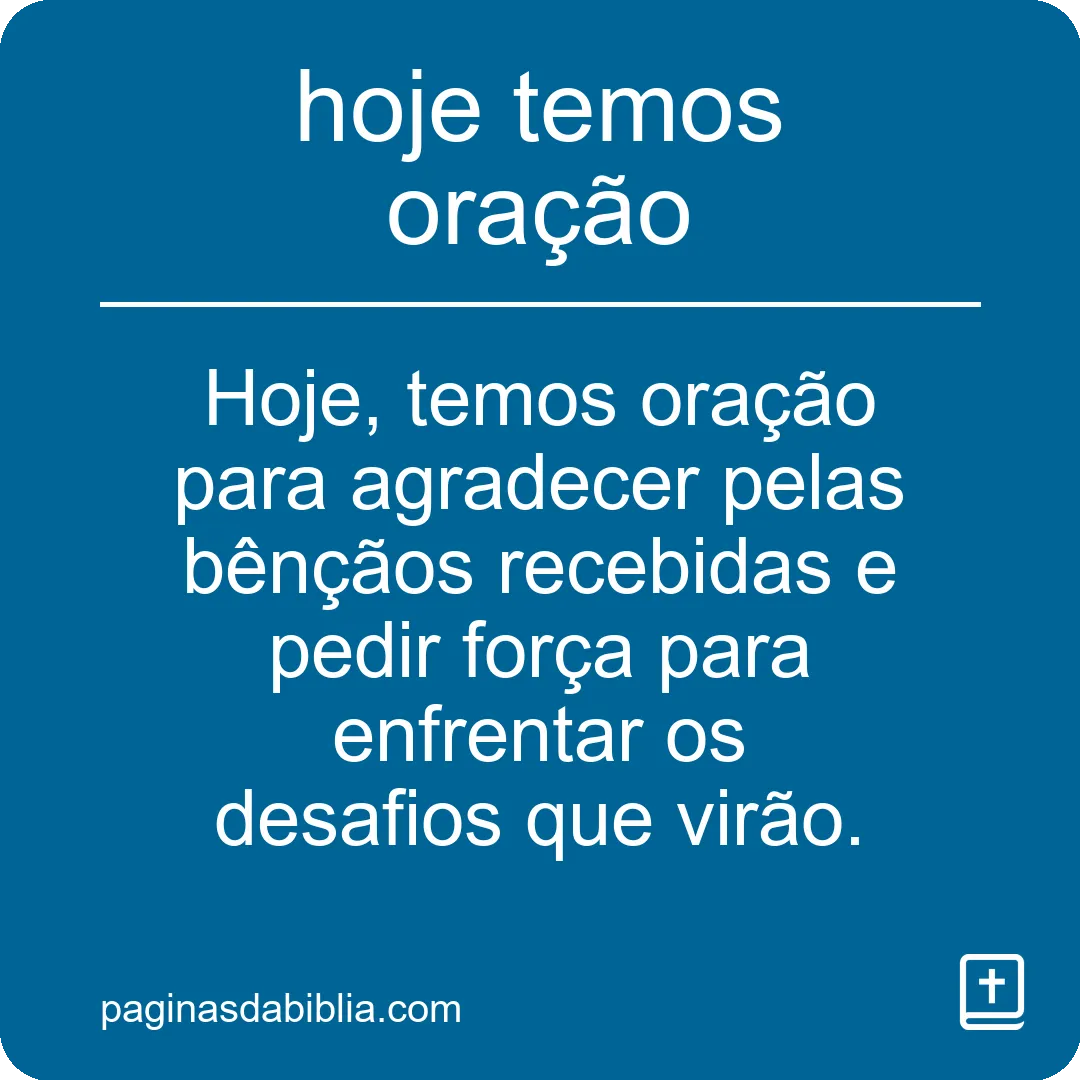Experimente: Descubra o Poder Transformador da Oração Hoje