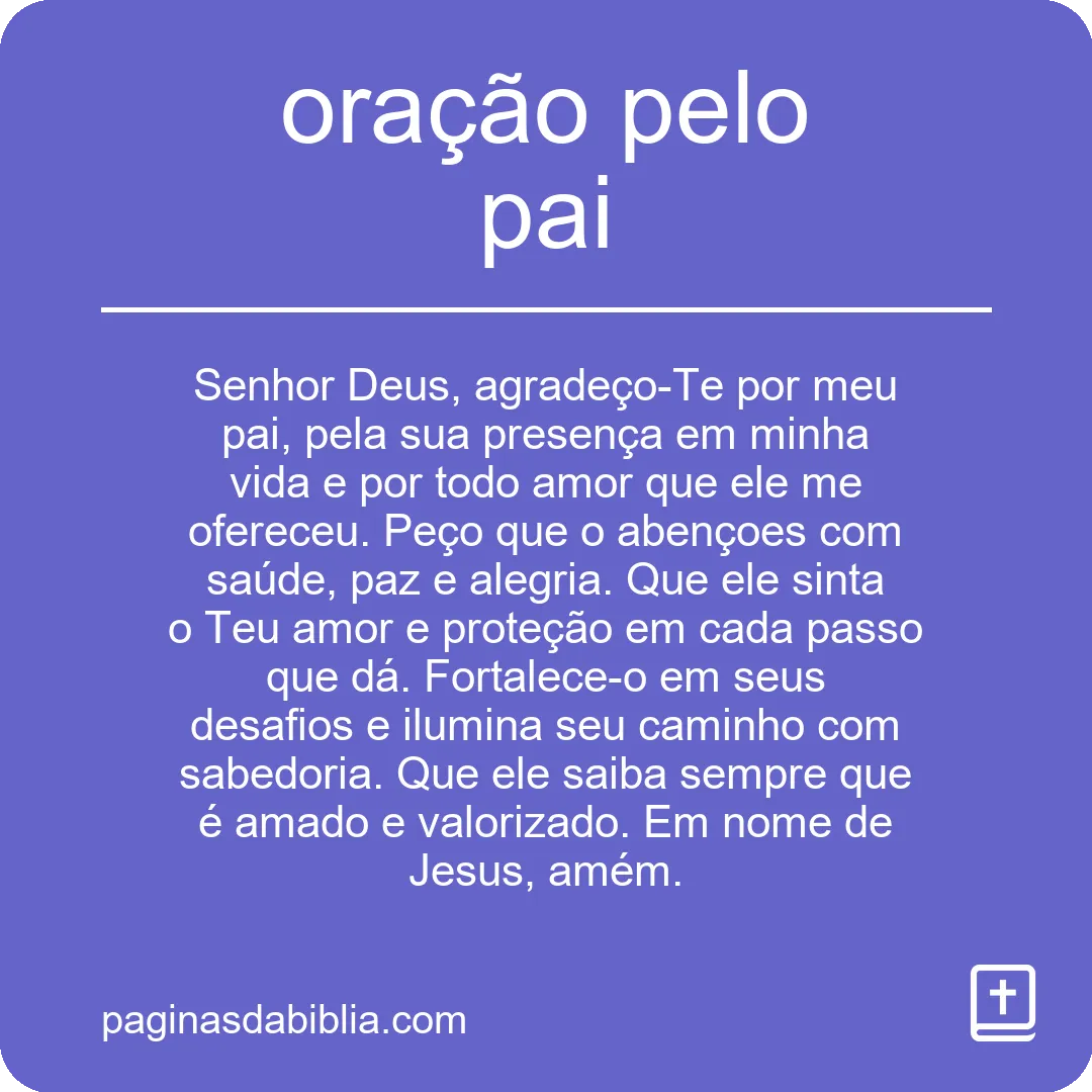Oração Pelo Pai: Poder Transformador e Essencial